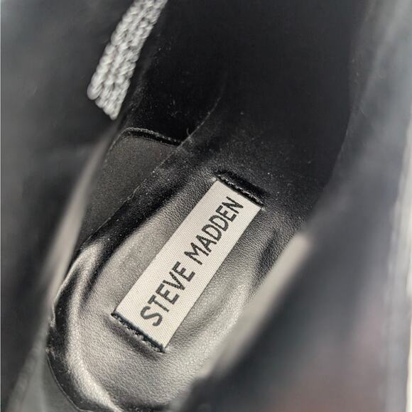 Steve Madden Grant Women's Pointed Toe Ankle Boots Black Size US8M EU39 - Picture 10 of 10